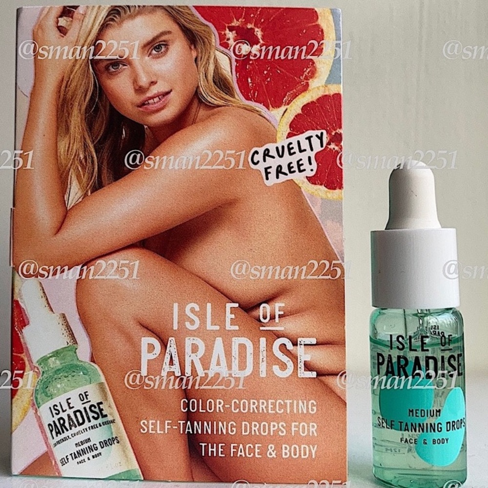 💛NEW!💛Isle Of Paradise Tanning Drops BNIP! - Picture 7 of 15